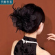 樂喵（LEMIAO）感黑色羽毛發(fā)夾抓夾女2025新款頭花發(fā)量多后腦勺夾子鯊魚夾發(fā)飾 大羽毛抓夾   11厘米A13-201