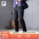 FILA 斐樂(lè)官方女士針織長(zhǎng)褲2025冬季健身運(yùn)動(dòng)簡(jiǎn)約基礎(chǔ)直筒褲