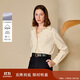 茵曼復古休閑燈芯絨純棉襯衫2025冬女裝新款長(cháng)袖襯衣上衣 杏色 M