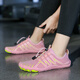 睿之狼健身房深蹲硬拉力量五指瑜伽跑步室內軟底防滑透氣男女綜合訓練鞋 泉A35粉色（標準運動(dòng)碼） 36