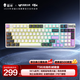 雷神（ThundeRobot）T96暮山紫 機械鍵盤(pán)有線(xiàn)游戲鍵盤(pán) 光學(xué)觸發(fā)機械火軸RGB背光鍵盤(pán) 家用獨立式金屬旋鈕無(wú)畏契約 光軸