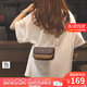 viney品牌包包女包新款鏈條包輕奢斜挎包生日禮物送女友老婆 【咖色】高級感實(shí)用女生單肩包 時(shí)尚百搭休閑小眾洋氣小包