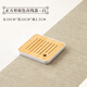 XP新款茶盤(pán)簡(jiǎn)易茶盤(pán)家用干泡茶盤(pán)旅行茶具茶托瀝水盤(pán)小型茶海竹茶 本色方形(20*20cm)