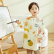 憶愛(ài)畫(huà)畫(huà)衣服寶寶罩衣兒童圍裙防水大童防臟護衣長(cháng)袖防油美術(shù)專(zhuān)用 搞怪繽果 120碼(適合身高90-120cm)