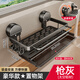 吉百居（jibaiju） 廚房抹布架壁掛水池置物架廚房用具收納免打孔水槽瀝水架 吸盤(pán)款-槍灰色豪華款