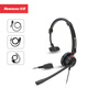 紐曼頭戴式話(huà)務(wù)耳機/坐席耳麥/電腦辦公會(huì )議專(zhuān)用/全兼容RJ9水晶頭/3.5mm/話(huà)務(wù)中心專(zhuān)用NM-HW510S 黑色