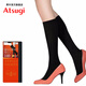 厚木Atsugi膝下絲襪2雙裝140D光發(fā)熱加厚保暖中筒襪子女FS90142P 480黑色 2雙 均碼 22-25cm