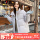 雅鹿純色短款立領(lǐng)羽絨服女2025冬季新款時(shí)尚休閑小個(gè)子百搭羽絨外套潮 紫色 L 【推薦115-130斤】