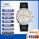 【二手99新】萬國IWC男表柏濤菲諾系列休閑商務(wù)日歷顯示星期顯示真皮表帶計(jì)時(shí)瑞士瑞士奢侈腕表 IW391031銀灰面金針計(jì)時(shí)42MM全套