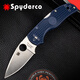 SPYDERCO美國進(jìn)口spyderco蜘蛛C41戶(hù)外高硬度粉末鋼輕量便攜EDC隨身折疊刀 C41PDBL5