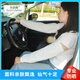 朵語(yǔ)綿純棉寬松夏季女防曬袖套薄款棉麻純色戶外開(kāi)車騎行手套護(hù)臂袖筒 梨花白束口款 L（體重150斤以下建議選擇）