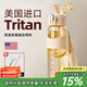 cica吸管杯孕產(chǎn)婦躺著(zhù)喝水tritan塑料兒童學(xué)生水杯子女夏季糖耐帶刻度 【tritan材質(zhì)+送杯刷+吸管刷】米色520ml
