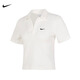 耐克（NIKE）官方T恤女裝新款運(yùn)動(dòng)服透氣寬松親膚短袖跑步休閑訓(xùn)練短款polo衫 DV7885-133 XL