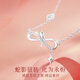 紅妝諾S925銀莫比烏斯靈蛇項(xiàng)鏈女新中式國潮鎖骨鏈七夕禮物送女朋友 L2500莫比烏斯靈蛇項(xiàng)鏈女