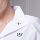 Jay蜜蜂領(lǐng)扣防走光胸針女別針胸花送媽媽長輩生日禮物七夕情人節(jié)