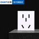 正泰（CHNT）開關(guān)插座地插純平嵌入式地插不銹鋼大理石瓷磚地板隱藏內(nèi)嵌式插座 五孔10A模塊-5Q系列 插座