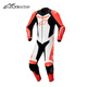 Alpinestars GP FORCE a星連體皮衣牛皮賽道賽車(chē)服機車(chē)騎行服 紅熒光白黑3022(24款） 52