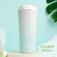 contigo雙飲口成人咖啡保溫杯520ml奶油薄荷HBC-DUA008