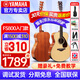 雅馬哈（YAMAHA）FG800/FS800吉他專(zhuān)業(yè)成人單板初學(xué)者入門(mén)新手彈唱民謠電箱木吉它 FS800 原色 NT 單板 40英寸+禮包