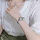 金米歐（KIMIO）手表女學生石英腕表女表高顏值小巧精致生日禮物小表盤2024年新款 抹茶綠
