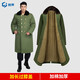 純界軍棉大衣男冬季加厚保暖防寒服東北大棉襖防寒勞保服保安棉服棉衣