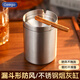 GEEGO不銹鋼煙灰缸防飛灰家用車載漏斗帶蓋防風(fēng)網(wǎng)吧酒店辦公室客廳煙缸 【本色】不銹鋼煙灰缸 防飛灰