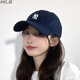 美職棒（MLB）男帽女帽軟頂刺繡棒球帽休閑運動(dòng)情侶鴨舌帽 /生日禮物 紐約洋基隊/藏青色/77 均碼 F