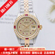 【二手99新】勞力士女表rolex日志型68273/69173升級后盤(pán)鉆機械間18K黃金奢侈品腕手表 26mm表徑滿(mǎn)天星