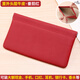 歌若拉真皮錢(qián)包女士2025新款現金存放袋長(cháng)款錢(qián)夾男女式大鈔收納小零錢(qián)包 番茄紅--頭層牛皮
