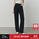 范思藍恩復古原牛高腰直筒牛仔褲女2025早秋新款立體裁切顯瘦3104 原牛色 S