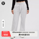 lululemon丨Scuba 女士中腰闊腿運動(dòng)褲 LW5GX9A 雜色超淺灰 線(xiàn)上專(zhuān)售 XS