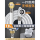 九牧王新款洗衣機接頭與水管轉換接口全自動(dòng)洗衣機進(jìn)水管通通用 2m全銅螺口更牢固加厚防爆