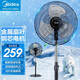 美的（Midea）智能大風(fēng)電風(fēng)扇落地扇家用立式風(fēng)扇輕音節能商工業(yè)  FES45-20A【18寸三葉大風(fēng)鋁葉】