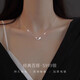 芯奢999純銀海豚吊墜項(xiàng)鏈女2025新款輕奢鎖骨鏈小眾設(shè)計(jì)頸鏈生日禮物 999足銀海豚項(xiàng)鏈【玫瑰禮盒】