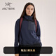 ARC'TERYX始祖鳥(niǎo) OLERA ZIP NECK 女子 抓絨衫 Black Sapphire/藍黑色 S