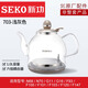 新功（SEKO）原廠原裝配件電熱燒水壺電磁茶具配壺不銹鋼水壺【無加熱底座】 703淺灰【N68/F100/F147等】