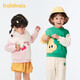 巴拉巴拉童裝男童女童衛衣小童寶寶衣服2024春兒童卡通上衣208124121204
