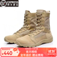DRUNROCKS 君洛克8.1飛魚(yú)輕便戰術(shù)靴透氣耐磨高幫登山鞋靴戶(hù)外靴D15008 沙漠色 42 【260】