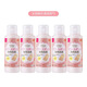 大創(chuàng  )（DAISO)粉撲清潔劑80ml 日本原裝進(jìn)口 海綿清潔劑 美妝蛋清洗劑 大創(chuàng  )粉撲清洗劑80ml*5瓶