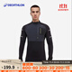 迪卡儂運動(dòng)上衣男秋冬防風(fēng)保暖跑步長(cháng)袖訓練服健身速干t恤運動(dòng)服 經(jīng)典黑【升級款】 L