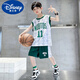 迪士尼（Disney）兒童裝男童夏裝套裝2024新款夏季中大童籃球服背心男孩運(yùn)動(dòng)服速干 綠色 170 cm