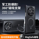 訊迪適用華為matex6手機殼MateX6典藏版保護套氣囊防摔旋轉(zhuǎn)磁吸支架中軸鉸鏈鏡頭全包折疊屏支點保護套