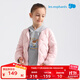 麗嬰房【商場(chǎng)同款】三防羽絨服兒童羽絨服男女童輕薄款內膽秋冬保暖外套 柔霞粉 150 cm/12歲