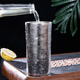 Ti artisan鈦工匠純鈦水杯戶外露營(yíng)高檔便攜式雙層啤酒杯鈦杯子家用飲料水具 純鈦雙層杯【皓月銀】