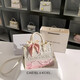 CAEISL & KCIEL小&ck2025新款女包高級感流蘇漸變手提托特包送女友生日禮物 漸變粉