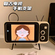 KPAY手機(jī)支架創(chuàng)意復(fù)古電視機(jī)音響ins風(fēng)桌面手機(jī)支架網(wǎng)紅小擺件辦公室好物實(shí)用裝飾品學(xué)生追劇神器QC 手機(jī)支架【電視造型】 6.7英寸以下手機(jī)通用