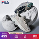 FILA斐樂(lè )女鞋跑步鞋情侶同款老爹鞋MARS火星鞋男鞋休閑運動(dòng)鞋 【女款】奶白/木薯粉-GT 36.5