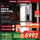 西門(mén)子（SIEMENS）完美平嵌|501升四開(kāi)法式多門(mén)大容量冰箱雙系統雙循環(huán)一級能效節能抑菌變溫保鮮國家補貼KF88E1220C