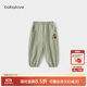 babylove寶寶褲子夏季薄款透氣純棉紗布防蚊褲嬰幼兒燈籠褲兒童外出休閑褲