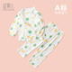 宜爽兒寶寶家居空調(diào)衣服兒童夏季薄款嬰兒長(zhǎng)袖套裝兒童睡衣男女童春夏裝